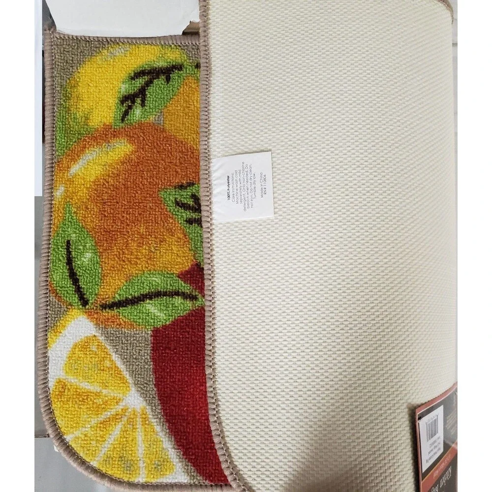 Printed Nylon Kitchen Rug (non skid latex back) (16